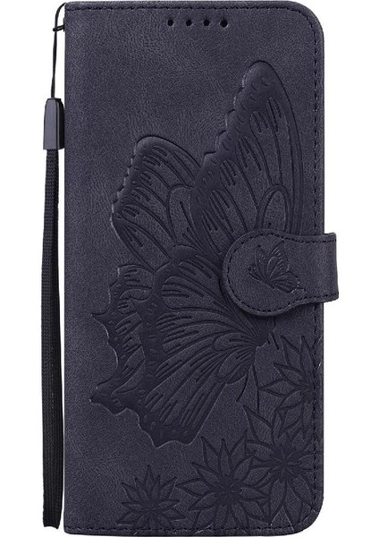 Xiaomi Poco M6 4g Için Flip Case Cüzdan Manyetik Closu Pu Deri Büyük Kart (Yurt Dışından)