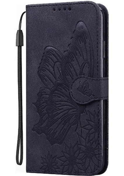 Xiaomi Poco M6 4g Için Flip Case Cüzdan Manyetik Closu Pu Deri Büyük Kart (Yurt Dışından)