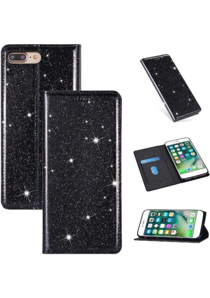 IPhone 7 Için Glitter Flip Case Artı/iphone 8 Artı Manyetik Kapatma Pu (Yurt Dışından)
