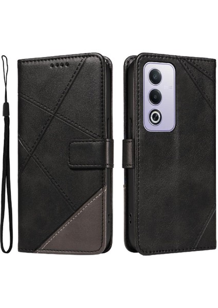 Oppo A3 Pro 5g Deri Telefon Koruma Kılıfı ve Kart Yuvası Için Flip Case (Yurt Dışından)