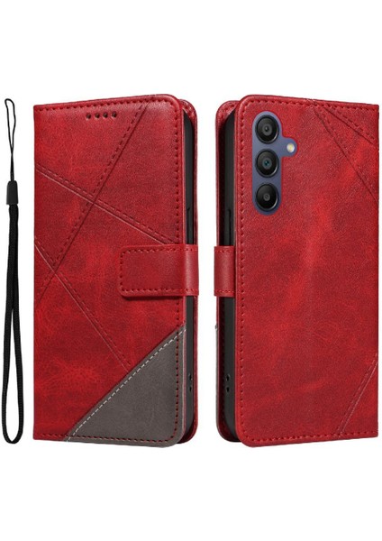 Samsung Galaxy A16 ve Kart Yuvası Deri Telefon Koruma Için Flip Case (Yurt Dışından)