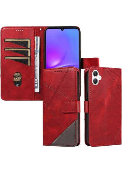 Elmas Dikiş Yüksek Kaliteli Telefon ile Samsung Galaxy A06 Için Flip Case (Yurt Dışından)