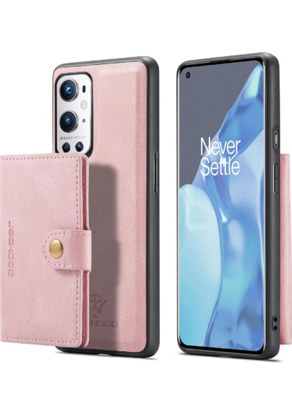 Oneplus 9 Pro Için Kılıf Standı Ayrılabilir Manyetik Tasarım Cardholder Magsafe (Yurt Dışından)
