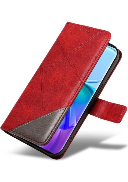 Vıvo V29 Lite Deri Telefon Koruma Kılıfı ve Kart Yuvası Için Flip Case (Yurt Dışından)