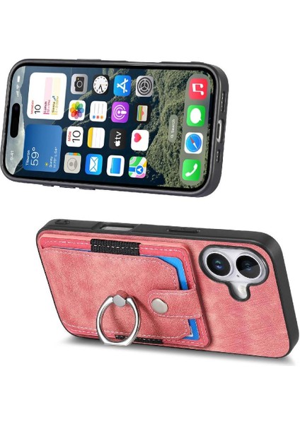 Iphone 16 Için Kılıf Standı Manyetik Araç Montaj Crad Yuvası Halka Tutucu (Yurt Dışından) fırsatları