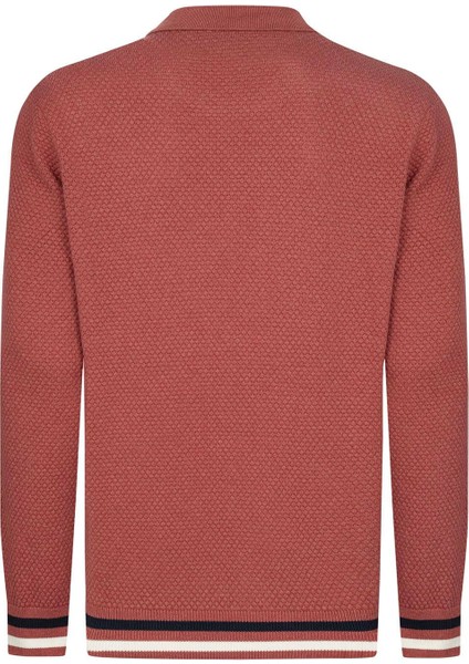 Erkek Polo Yaka Uzun Kollu Kazak modelleri