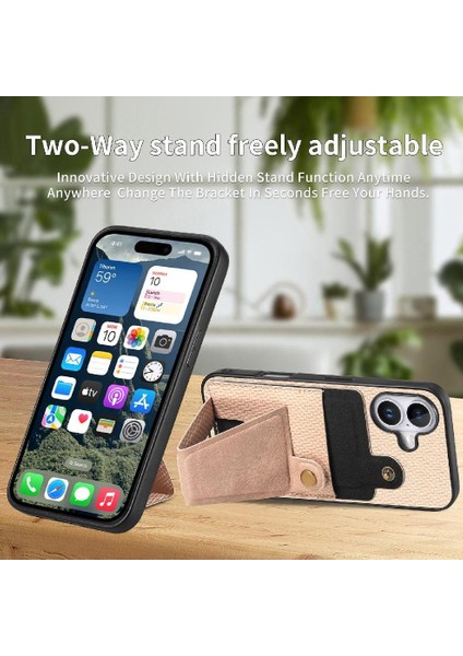 Iphone 16 Için Kılıf Braketi Standı Fonksiyonu Kart Sahibi Manyetik Tasarım (Yurt Dışından) fiyatları