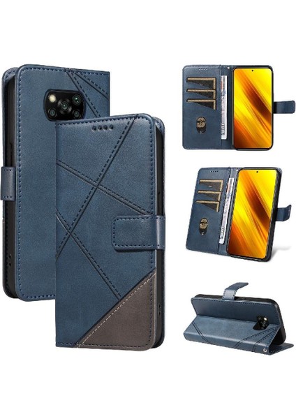 Elmas Dikiş ve Kart Yuvası ile Xiaomi Poco X3/x3 Pro Için Flip Case (Yurt Dışından) indirimleri
