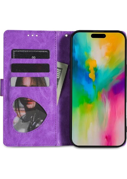 IPhone 16 Için Fermuar Cep Durumda Kart Tutucu Pu Deri Bilek Kayışı Cüzdan (Yurt Dışından) fırsatları