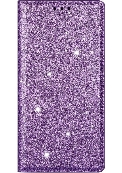 Samsung Galaxy S24 Ultra Manyetik Kapatma Flip Case Için Glitter Flip Case (Yurt Dışından) modelleri