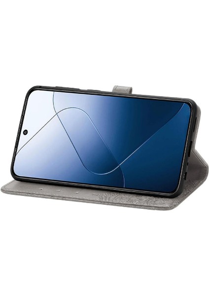 Xiaomi 14T Deri Kılıf Için Flip Case Zarif Desen Basit Iş (Yurt Dışından) fiyatları