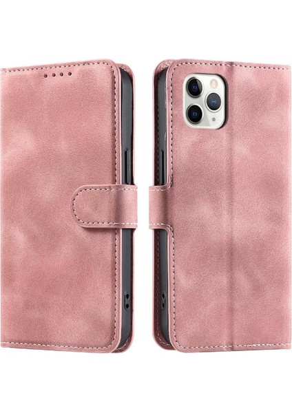 IPhone 11 Için Flip Case Pro Manyetik Bilek Kayışı Kickstand Pu Deri Kart (Yurt Dışından) indirimleri