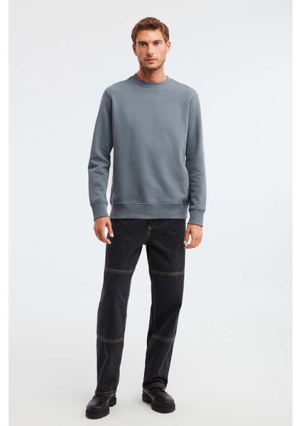 Marıno Erkek Koyu Gri Sweatshirt fırsatları