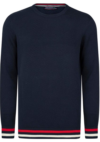 Erkek Bisiklet Yaka Kazak