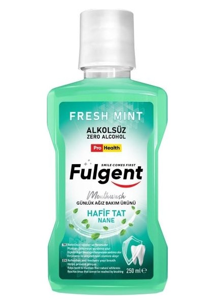 Fresh Mint Moutwash Mentol Nane Ferahlığı Ağız Bakım Suyu 500 ml