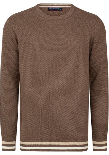 Erkek Bisiklet Yaka Kazak