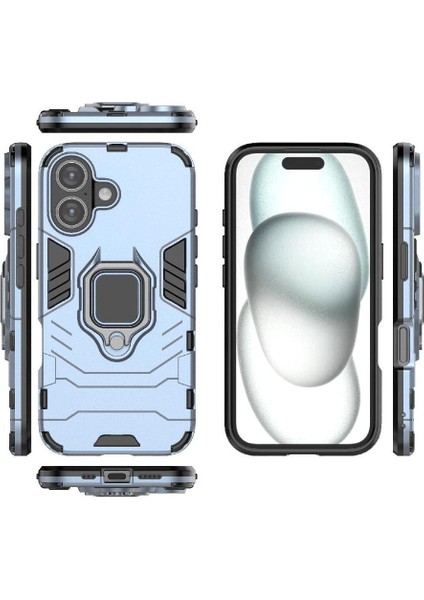 Halka Araba Montaj Kickstand Durumda IPhone 16 Için Askeri Sınıf Koruma Halkası (Yurt Dışından) fiyatları