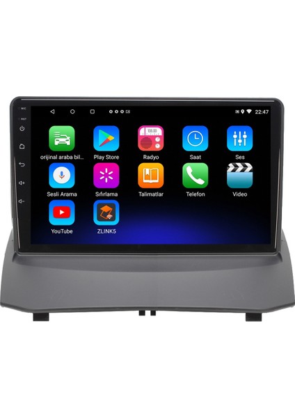 Ford Fiesta Android 2gb Ram 32GB Rom Carplay Navigasyon Multimedya