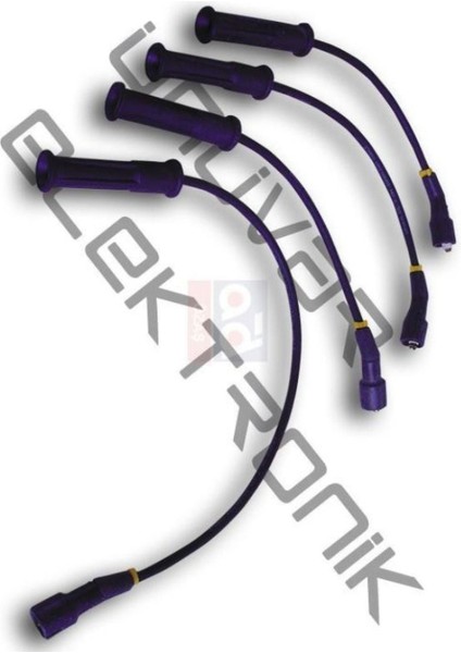 Unuvar 0226-LPG Bujı Kablosu (Lpglı) Megane R19 Clıo Hb 1,6 Enj 97 98 Uyumlu