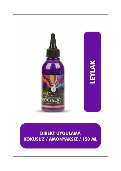 Bboxygen Leylak Bitkisel Içerikli Renkli Saç Boyası 150 Ml | Color Touch