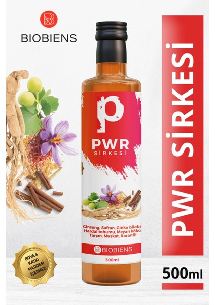 Pwr Sirke 500 ml