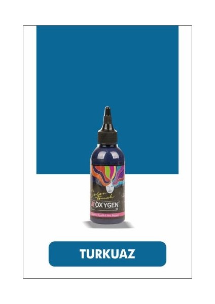 Turkuaz Bitkisel Içerikli Renkli Saç Boyası 150 Ml | Colortouch