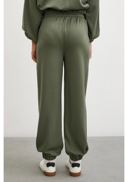 Lastikli Cepli Eşofman Altı Haki fiyatları