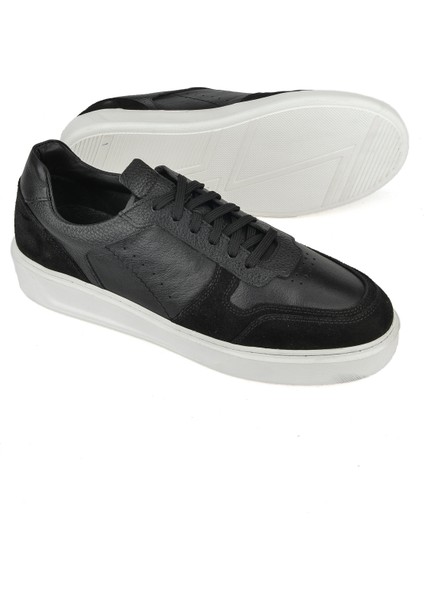 Ziya, Erkek Deri Sneaker 1431026Z950 Siyah fırsatları