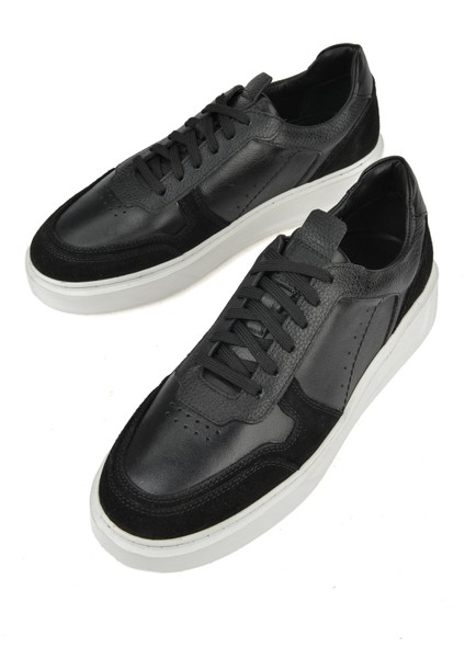 Ziya, Erkek Deri Sneaker 1431026Z950 Siyah indirimleri