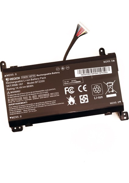 Hp FM08 Notebook Batarya Pil (16 Pin)