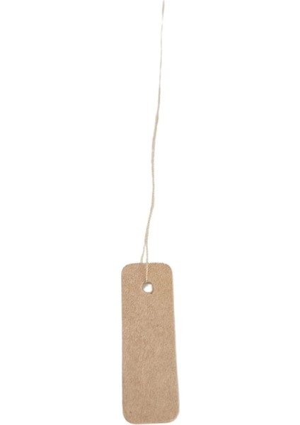 Karton Ipli Kraft Fiyat Etiketi 80 Li Uzun Boy (1 x 3 cm )