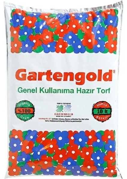 Genel Kullanıma Hazır Torf 10 Lt