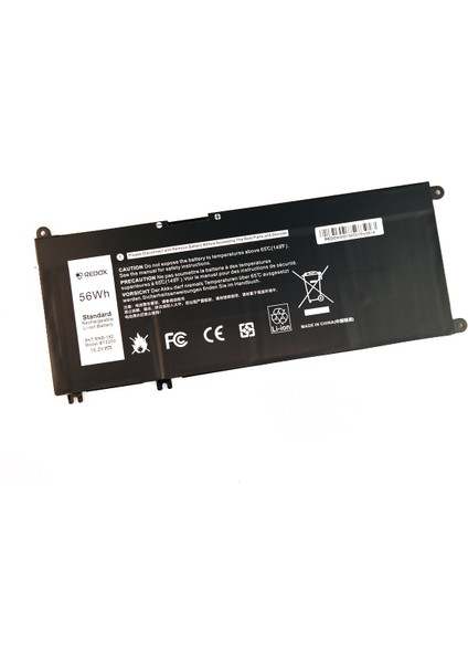 Dell Inspiron 15 7577 17 7000 Uyumlu Notebook Batarya Pil