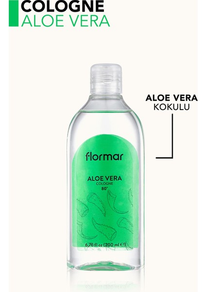 - Kolonya - Flormar Kolonya- Cologne Aloe Vera  Aloe Vera 36000072-002 8682536015783  36000072-002