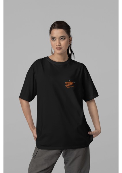 Oversize Lezzet Şişi T-Shirt Unisex /chef