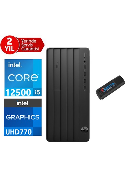 290 Pro G9 Intel Core I5 12500 64GB 4tb SSD Freedos Masaüstü Blgisayar 19M9C0AT20+ZETTAUSBBELLEK