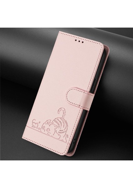 Oneplus 11R 5g Için Kılıf Cüzdan Kapak Çevirin Kart Yuvası Tutucu Kickstand Kedi (Yurt Dışından)