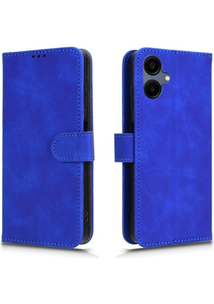 SZY Mall Samsung Galaxy A06 Kickstand Cüzdan Yan Toka Pu Kart Için Flip Case (Yurt Dışından)