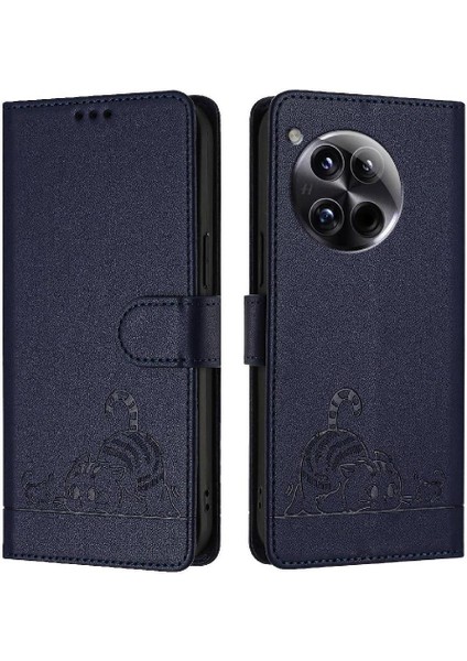 Oneplus 12 5g Kart Yuvası Tutucu Için Kılıf Kickstand Cüzdan Kapak Çevirin Kedi (Yurt Dışından) indirimleri