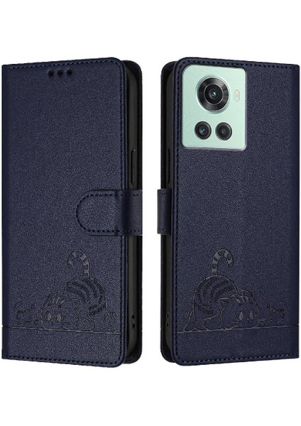 Oneplus 10R Kedi Rfıd Cüzdan Kapak Çevirin Kart Yuvası Tutucu Kickstand (Yurt Dışından) indirimleri