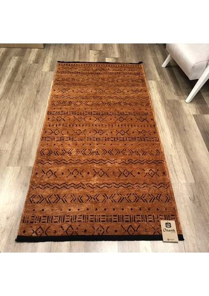 Prestij Eko 319 Kiremit Dekoratif Yıkanabilir Kilim