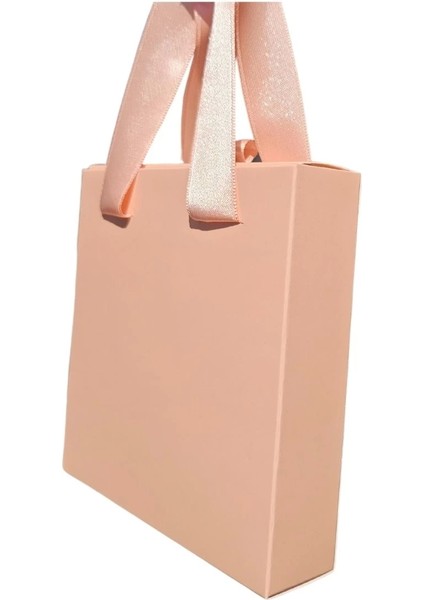Somon 6 Adet Çekmeceli ve Çantalı Karton Kolye&mini Set Kutusu (12X12 cm )