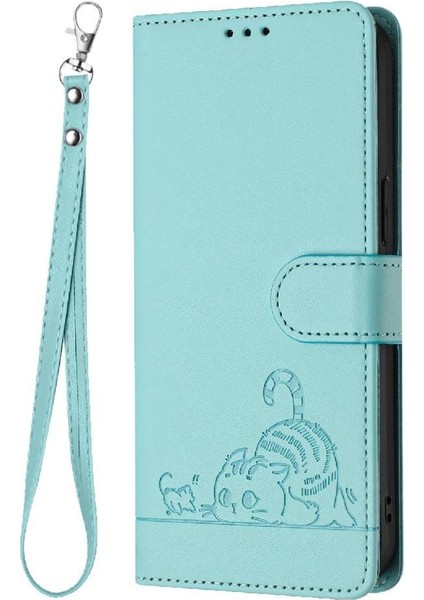 Xiaomi Redmi Not 9t Kart Yuvası Tutucu Için Kickstand Kedi Rfıd Cüzdan (Yurt Dışından)
