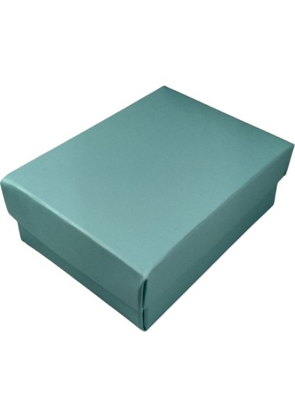 Açık Yeşil Karton Kolye & Mini Set KUTUSU24 Lü Paket (Içi Süngerli)