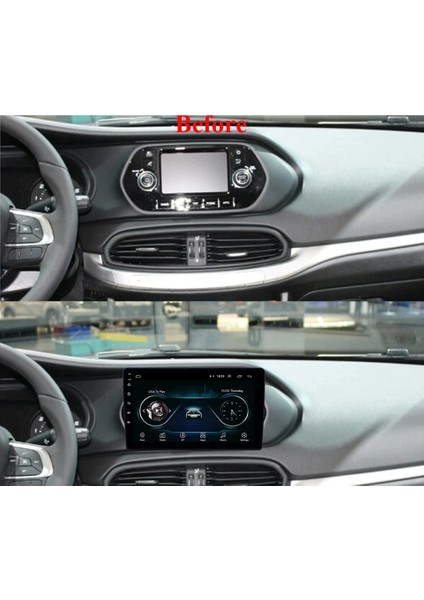 Fiat Egea Android 8gb Ram 128GB Rom 8 Çekirdek Carplay Multimedya