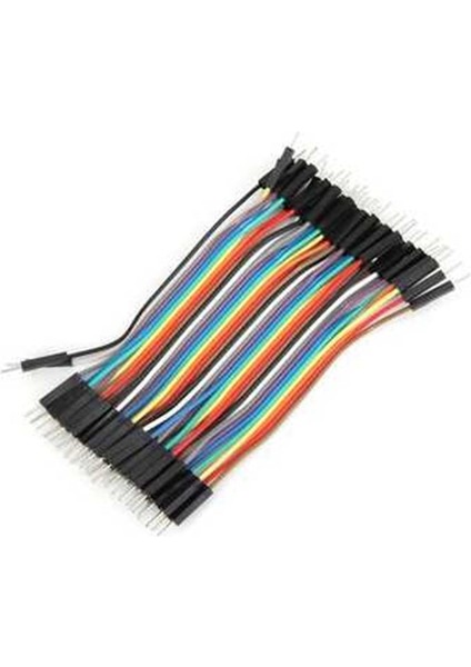 10CM 40LI Jumper Kablo Erkek-Erkek