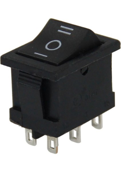 AF-123-6 Mini Işıksız Anahtar 6p On-Off-On