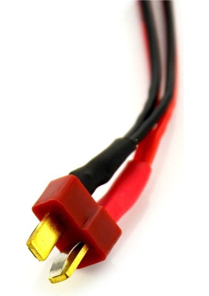 12AWG 15CM T-Plug Erkek Kablo