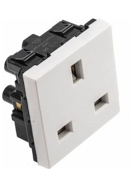 Armada Ingiliz Standartı Topraklı Priz Beyaz 2 Modül 077505 fırsatları