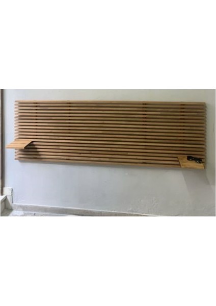 Masif Ahşap Yatak Başlığı 2 mt x 60 cm Naturel